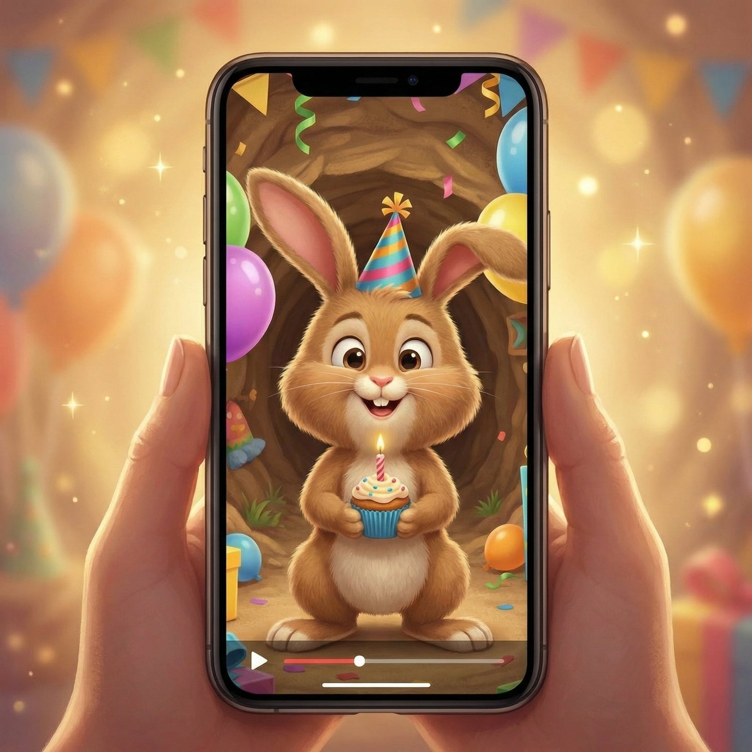 Birthday Bunny Personalised Videos