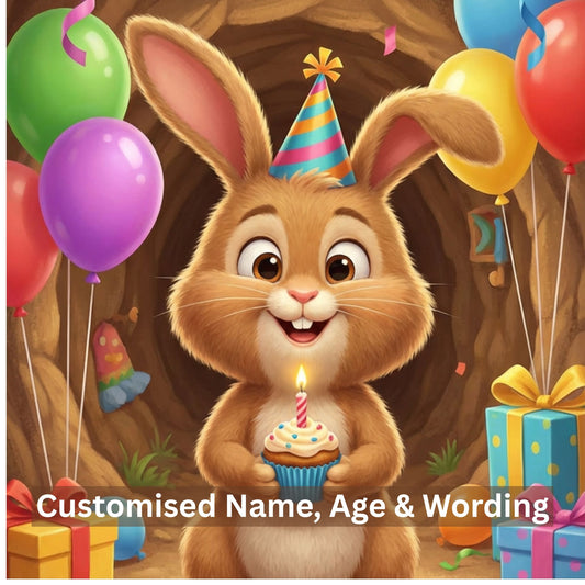 Birthday Bunny – Custom Video Message