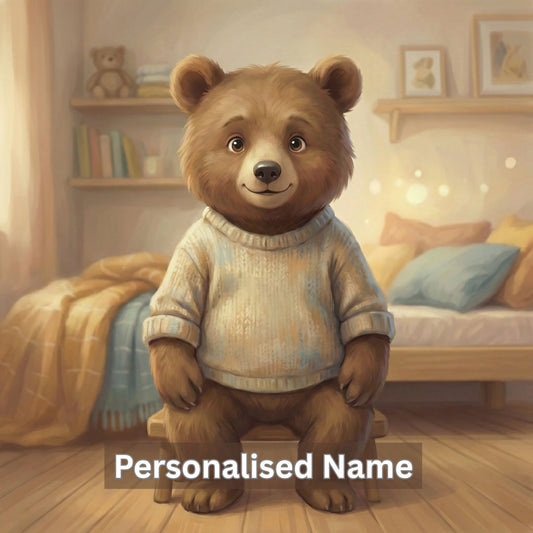 Cosy Bear – Personalised Name Video Message